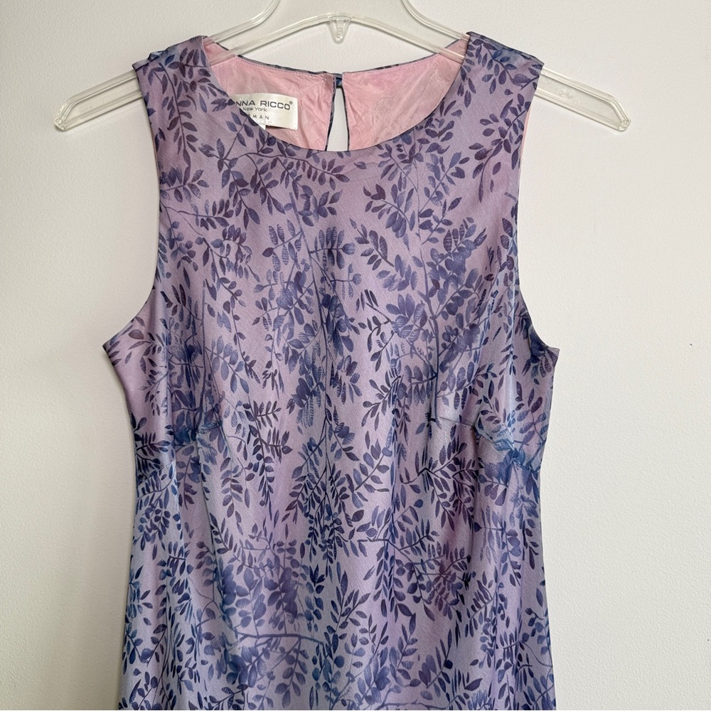 Vintage Fairy Dreamy Floral Maxi dress 14 Foebe Buffay - Picture 4 of 6